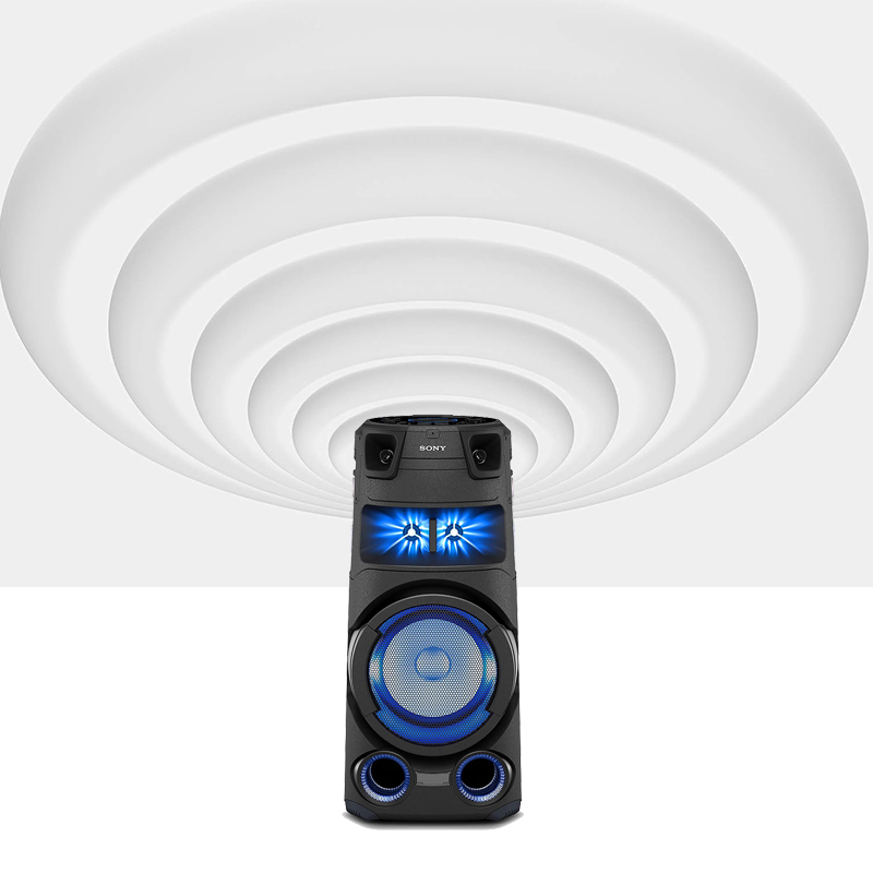 سیستم صوتی سونی V73 17 قدرت صدای سیستم صوتی سونی V73