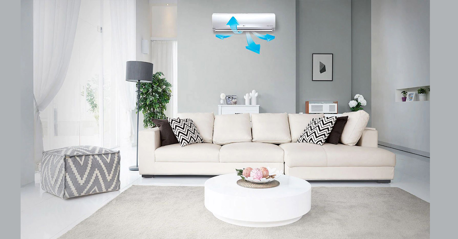 کولر گازی اجنرال 30000 مدل ASGS30AWT 13 پرتاب باد قوی کولر گازی اجنرال 30000