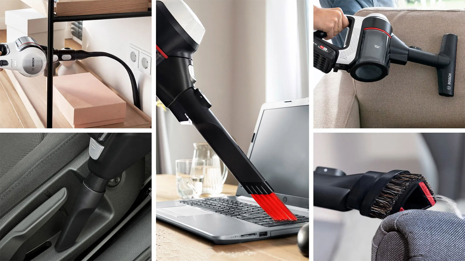 لوازم جانبی همراه جاروشارژی بوش