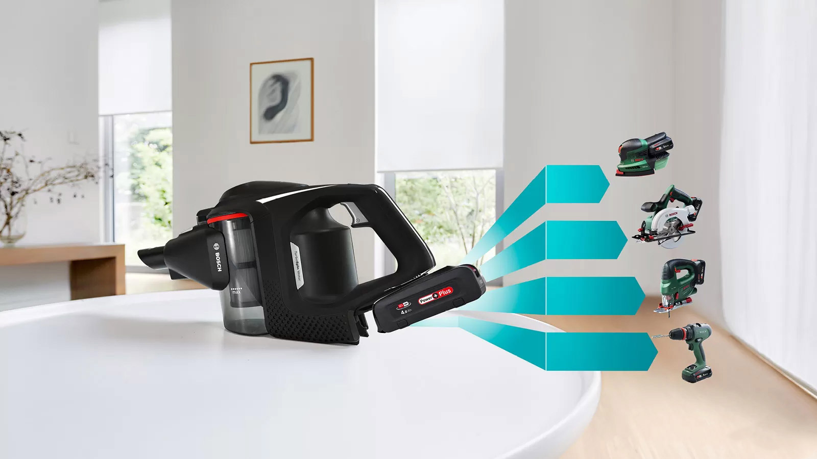 سطح قدرت بالا و کارایی جاروشارژی بوش