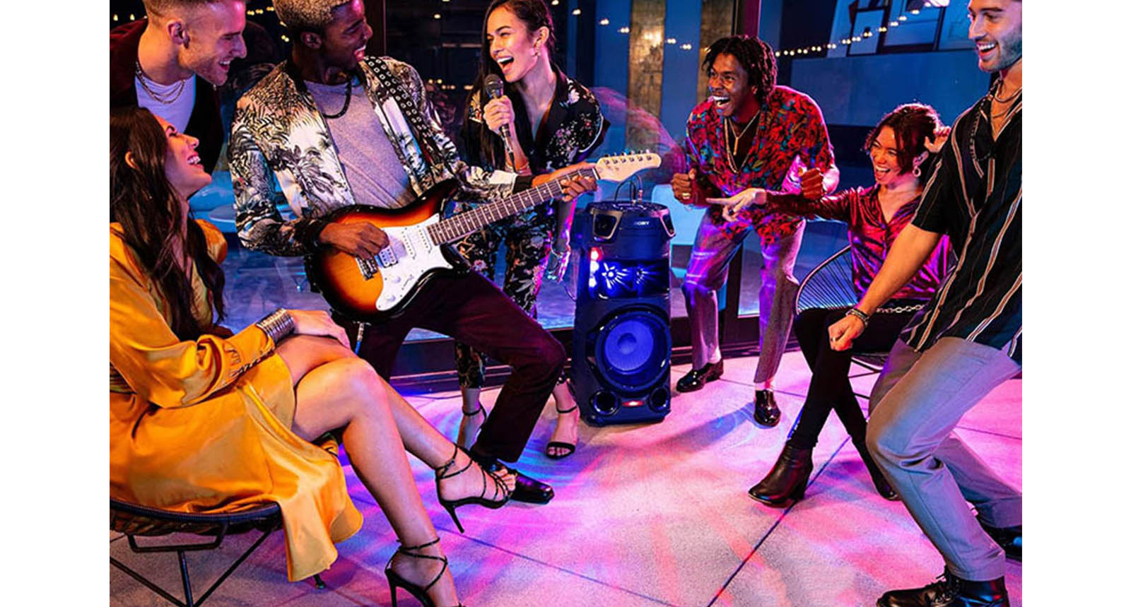 سیستم صوتی سونی V43 17 سیستم کارائوکه شیک سونی V43