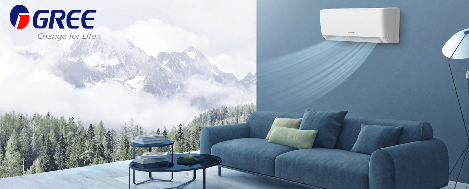 کولر گازی اینورتردار 36000 گری GWH 18 GREE GWH GREE Air