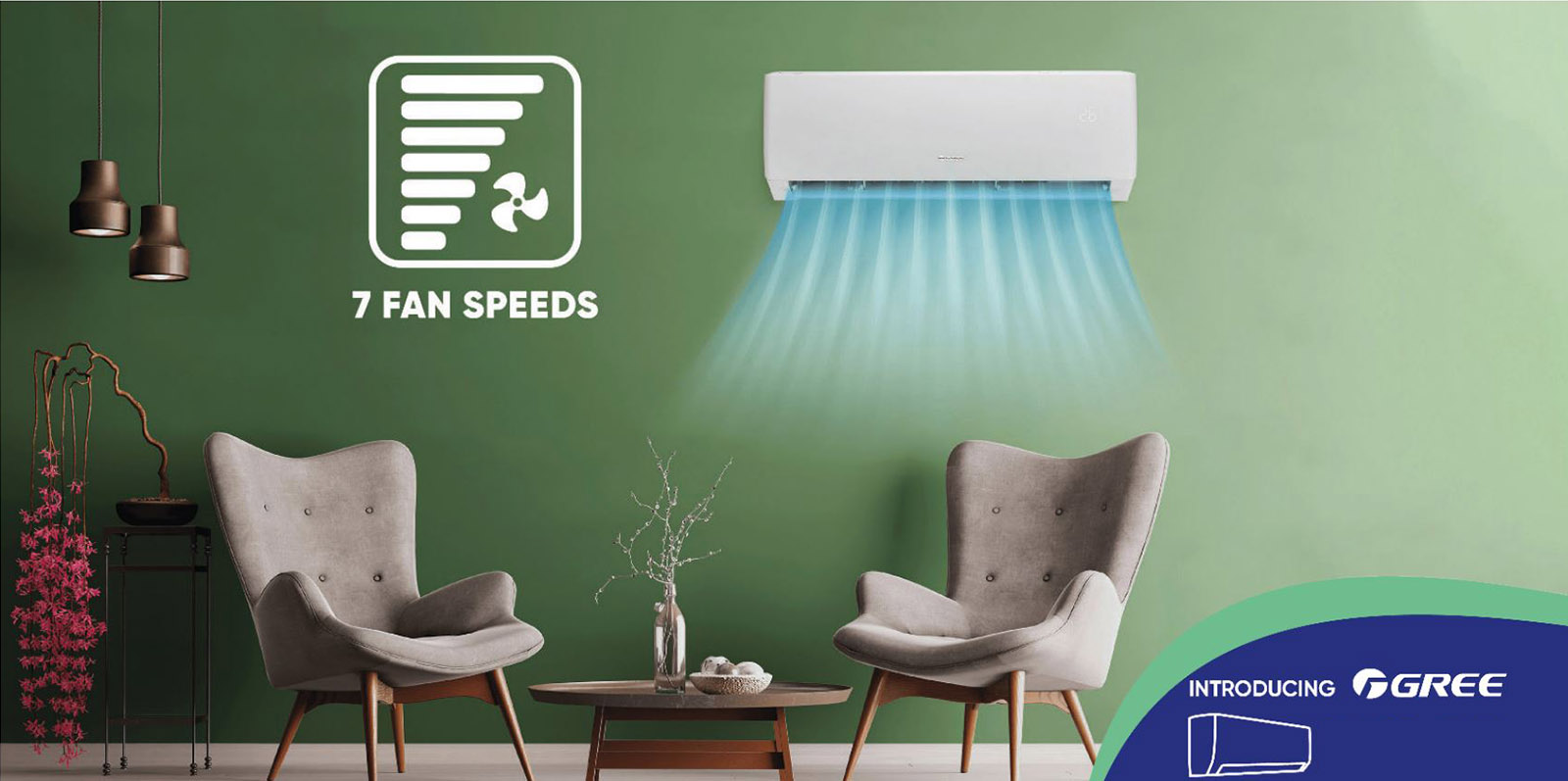 کولر گازی اینورتردار 36000 گری GWH 24 GREE GWH GREE Air