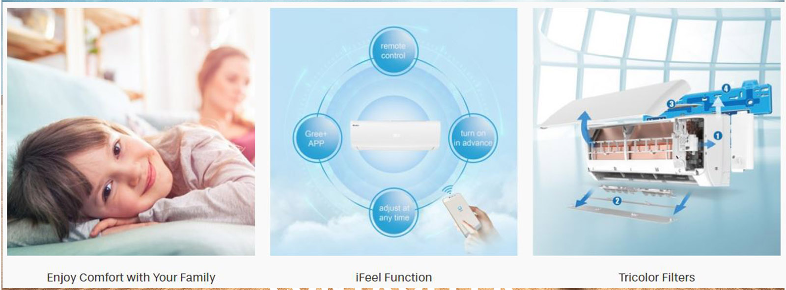 کولر گازی اینورتردار 36000 گری GWH 23 GREE GWH GREE Air