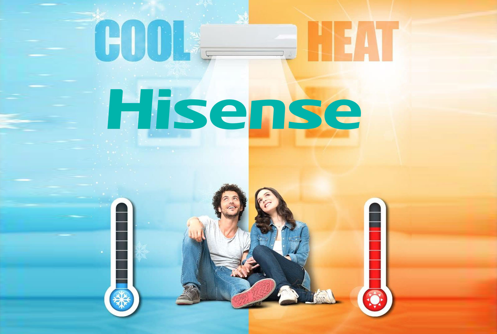 کولر گازی 24000 هایسنس مدل AS-24HR4SYRCA01 18 کولر گازی سرد و گرم هایسنس