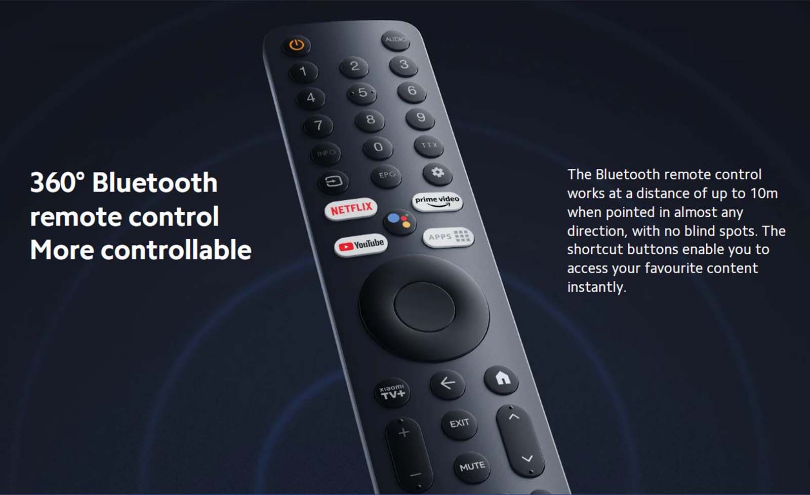 ریموت کنترل تلویزیون شیائومی