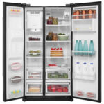 فضای داخلی یخچال بوش KAD90VB204