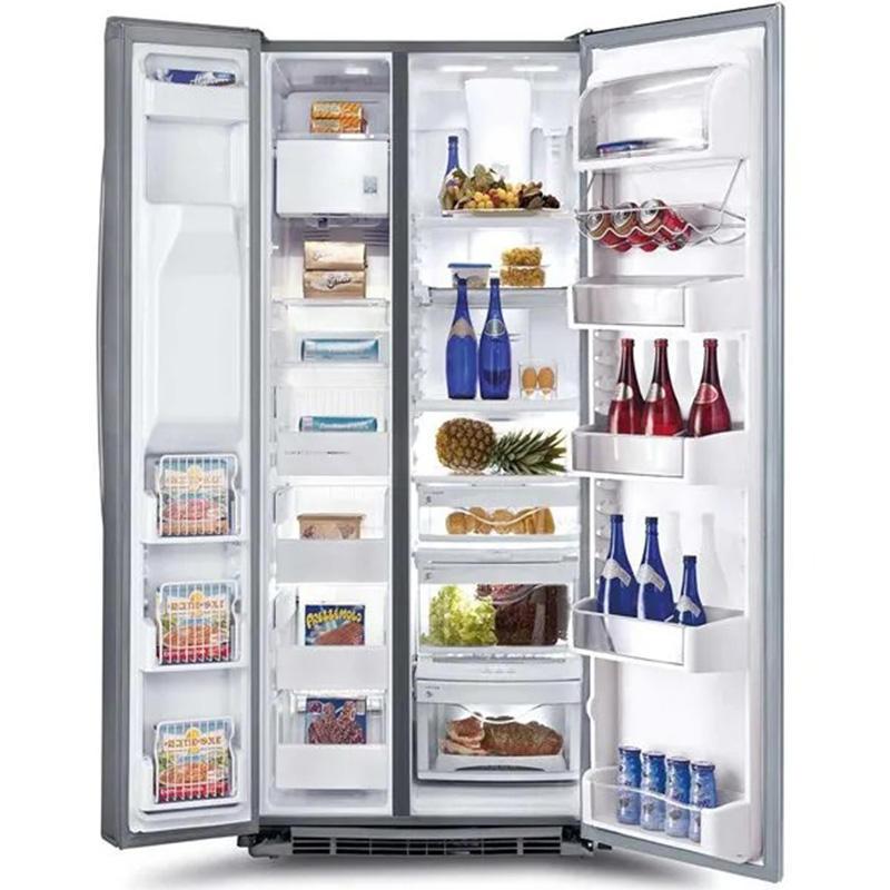 یخچال ساید بای ساید مابه MEM 30 VHD SS 18 طراحی داخلی یخچال ساید بای ساید مابه