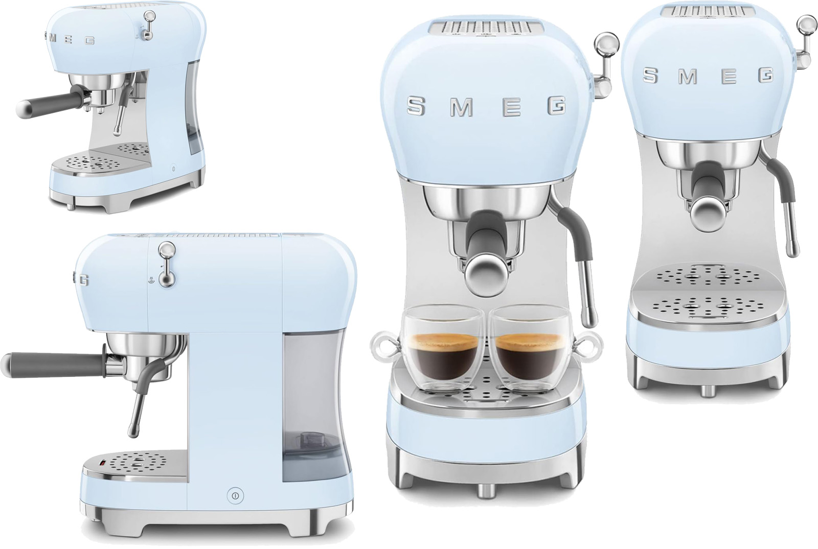 اسپرسوساز اسمگ کلاسیک ECF02 11 قیمت اسپرسوساز Smeg ECF02CREU